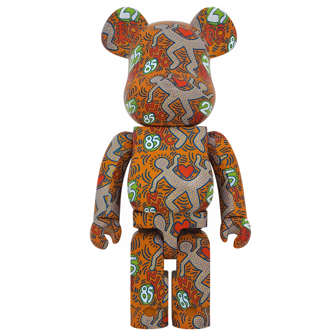 Bearbrick Keith Haring "Special" 1000% Herstellerbild 1