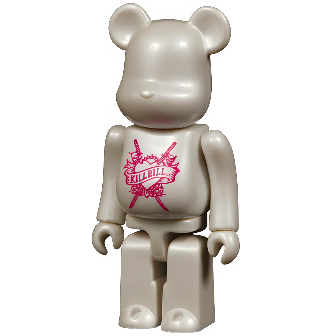Bearbrick Kill Bill Vol. 2 Love Bride Version 100% Herstellerbild 1