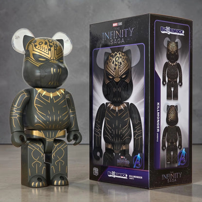 Bearbrick Killmonger [The Infinity Saga] 400% mit Verpackung