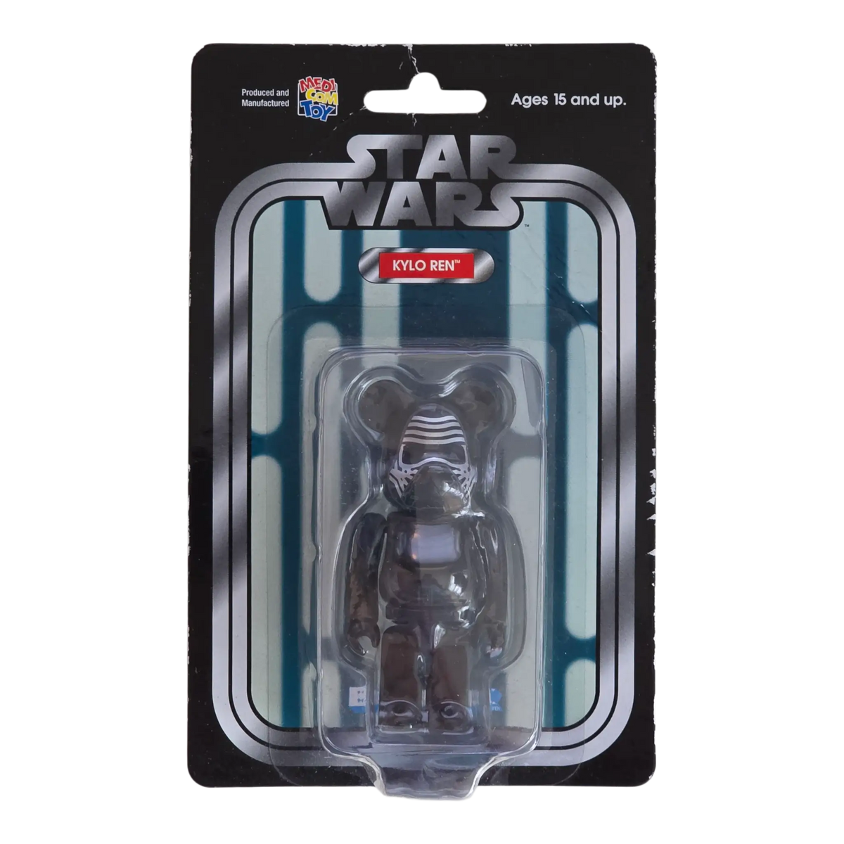Bearbrick Kylo Ren 100% in der Verpackung