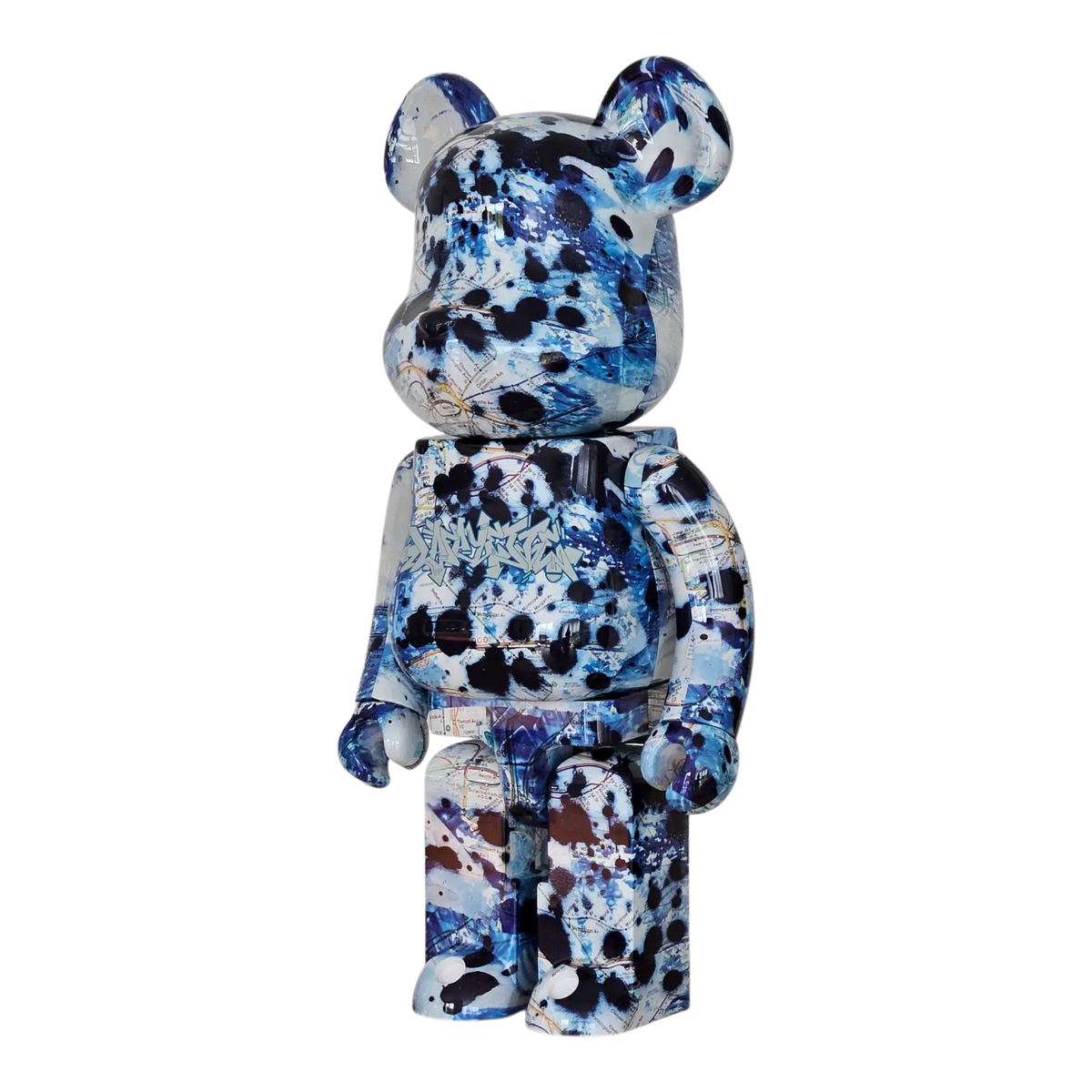 Bearbrick LFYT × Stash 1000% schräg