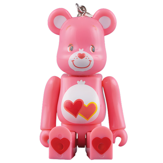 Bearbrick Love-a-Lot Bear™ [Care Bears™] 100% Herstellerbild