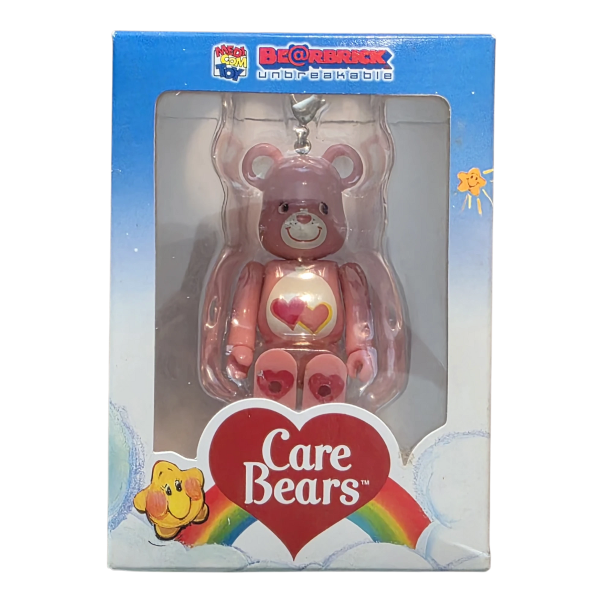 Bearbrick Love-a-Lot Bear™ [Care Bears™] 100% Verpackung Vorderseite