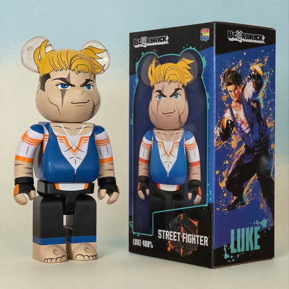 Bearbrick Luke [Street Fighter 6] 400% mit Verpackung
