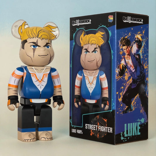 Bearbrick Luke [Street Fighter 6] 400% mit Verpackung