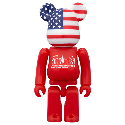 Bearbrick Manhattan Portage 40th Anniversary Model 100% Herstellerbild 1