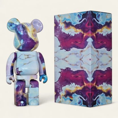 Bearbrick Marble 400% mit Verpackung