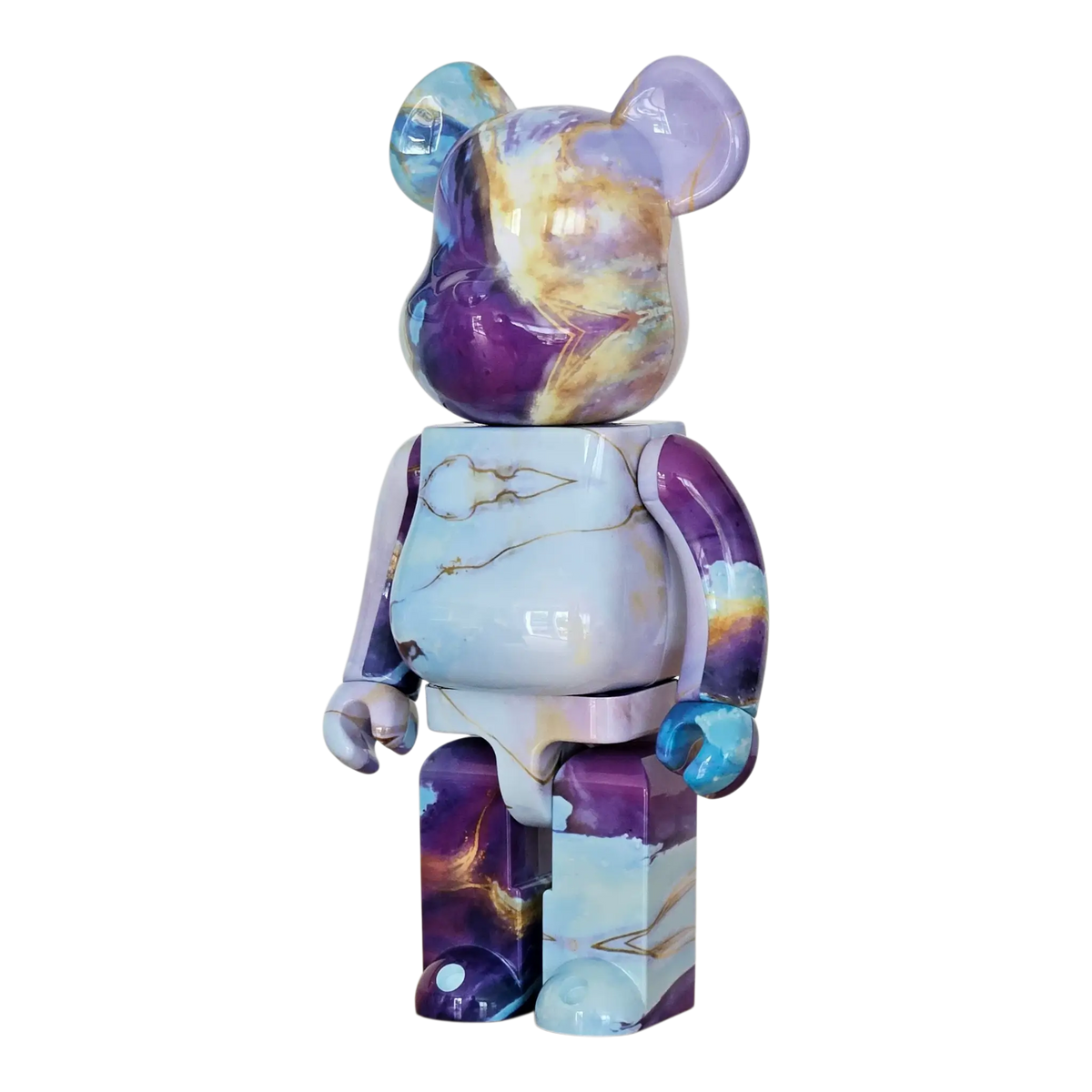 Bearbrick Marble 400% schräg
