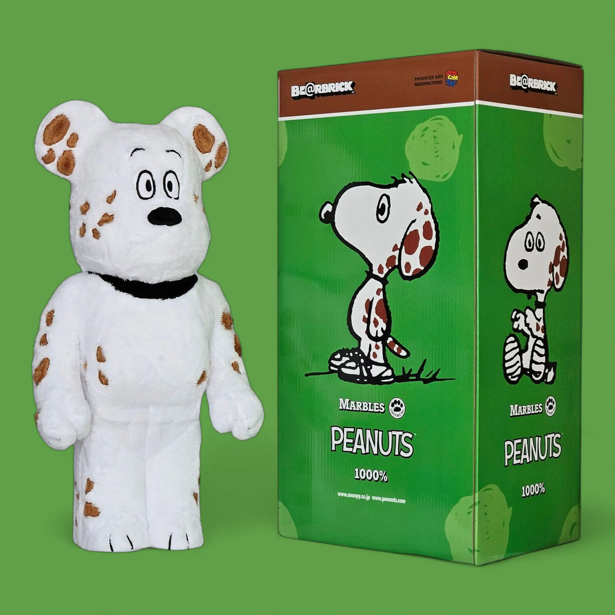 Bearbrick Marbles Costume Version [Peanuts] 1000% mit Verpackung