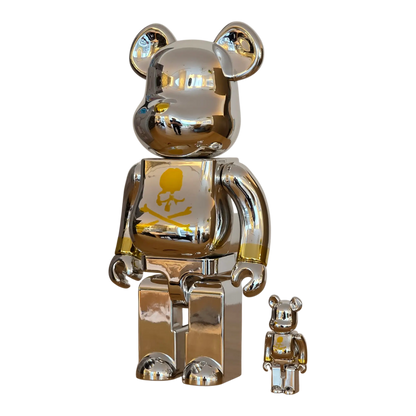 BE@RBRICK mastermind Japan Silver (100%+400%)