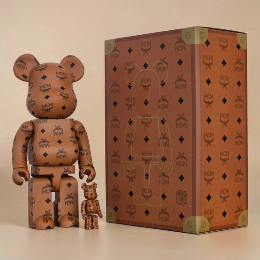 Bearbrick MCM 100%+400% mit Verpackung