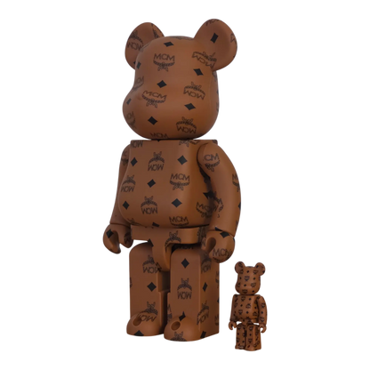 Bearbrick MCM 100%+400% schräg