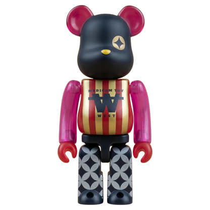 Bearbrick Medicom Toy West 100% Bild