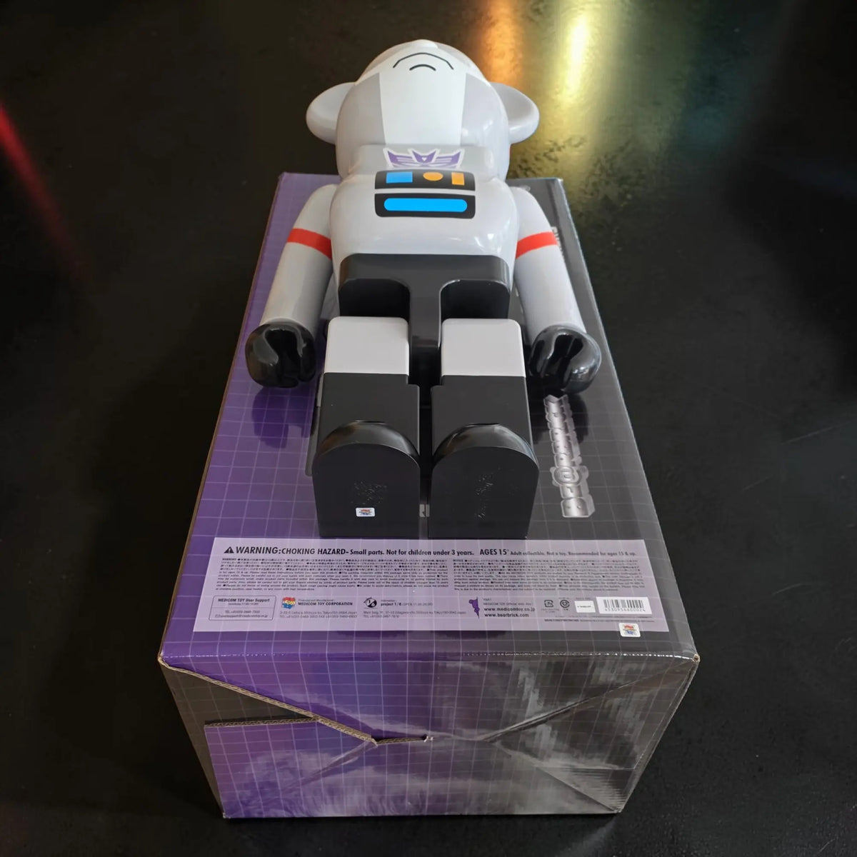 Bearbrick Megatron [Transformers] 1000% Echtheitsmerkmale