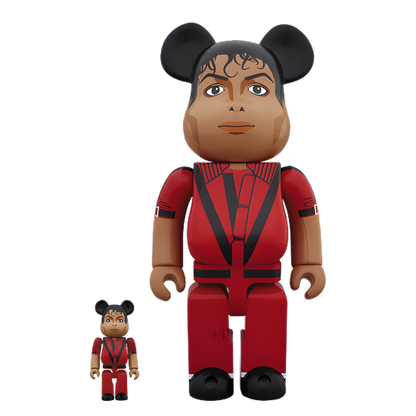 Bearbrick Michael Jackson Red Jacket [Michael Jackson's Thriller] 100%+400% Herstellerbild 1