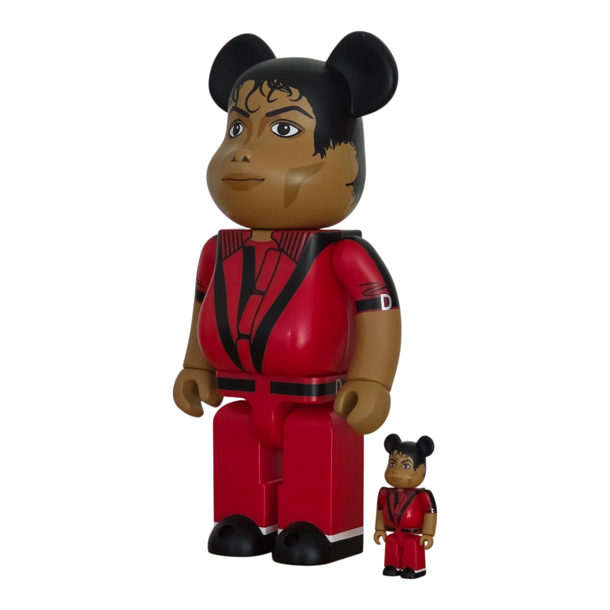 Bearbrick Michael Jackson Red Jacket [Michael Jackson's Thriller] 100%+400% schräg