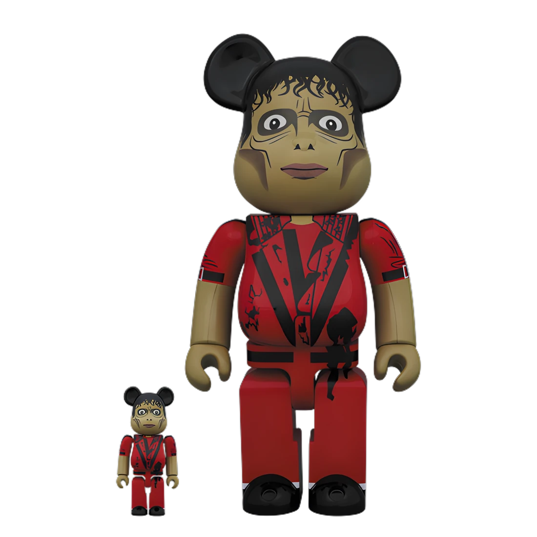 Bearbrick Michael Jackson Zombie [Michael Jackson's Thriller] 100%+400% Herstellerbild 1