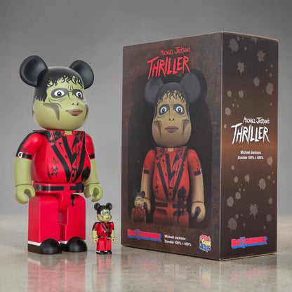 Bearbrick Michael Jackson Zombie [Michael Jackson's Thriller] 100%+400% mit Verpackung