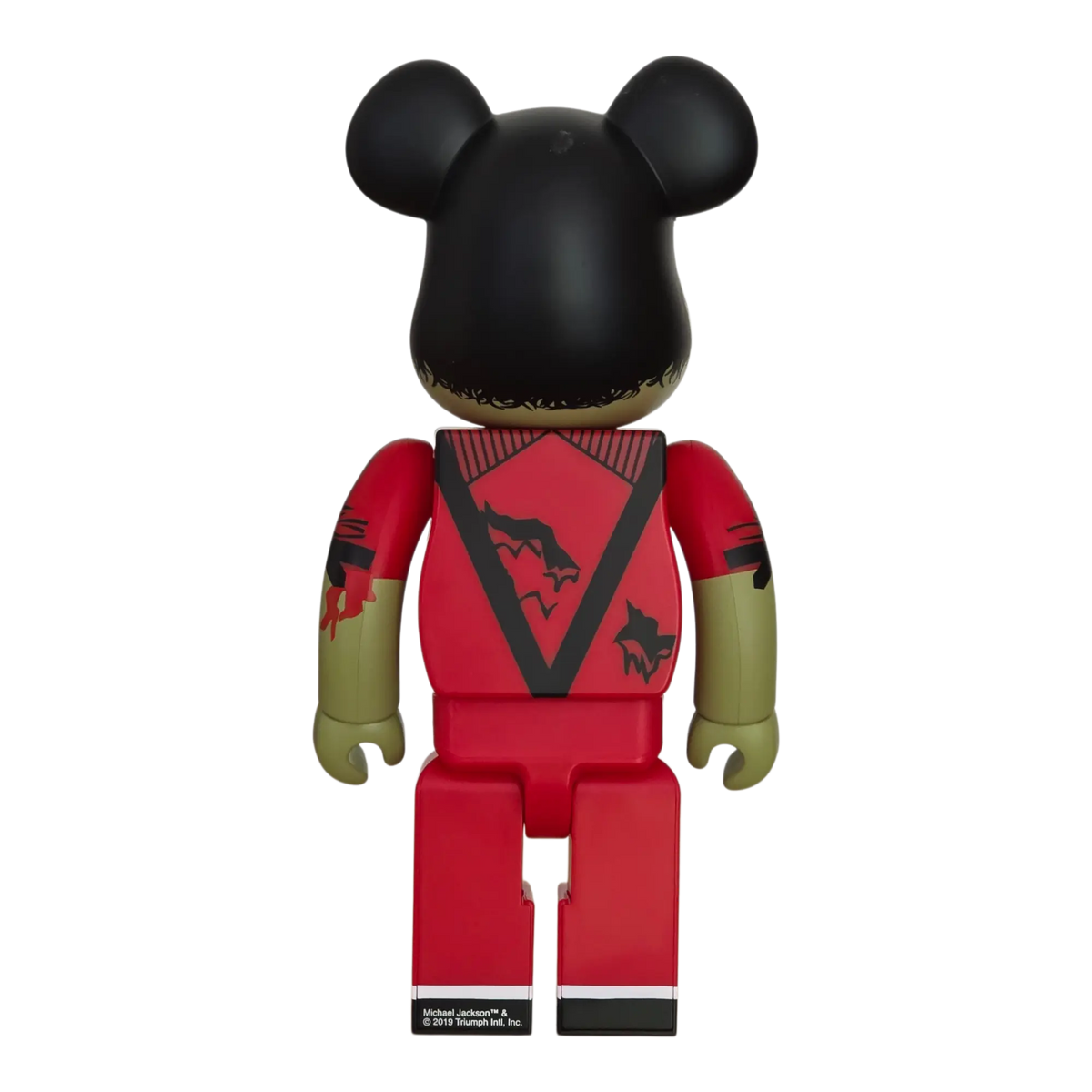 Bearbrick Michael Jackson Zombie [Michael Jackson's Thriller] 100%+400% Rückseite