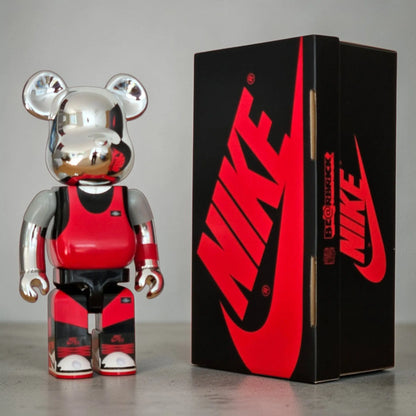 Bearbrick Michael Jordan 1985 Air Jordan "Playground" 400% mit Verpackung
