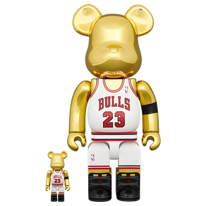 Bearbrick Michael Jordan 1991 World Champion 100%+400% Herstellerbild 1