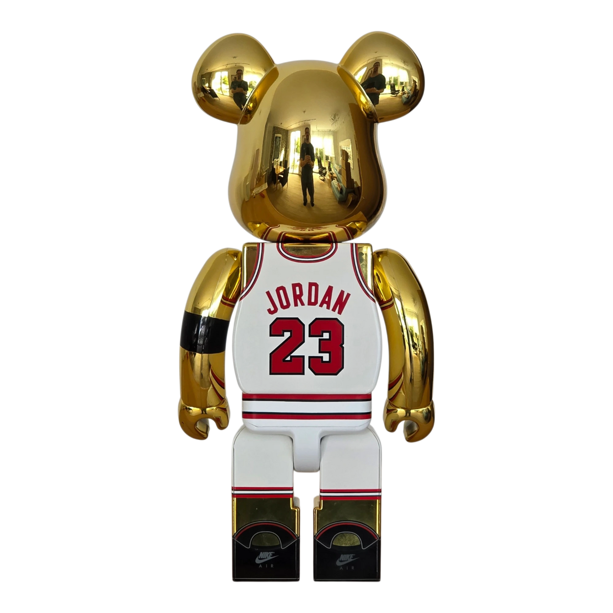 Bearbrick Michael Jordan 1991 World Champion 100%+400% Rückseite