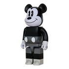 BE@RBRICK Mickey Mouse Black & White Version [Mickey & Friends] (400%)