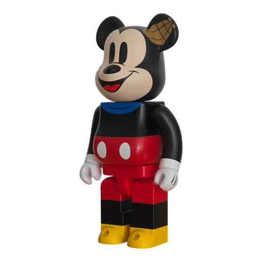 Bearbrick Mickey Mouse Lonesome Ghosts Version 400% schräg