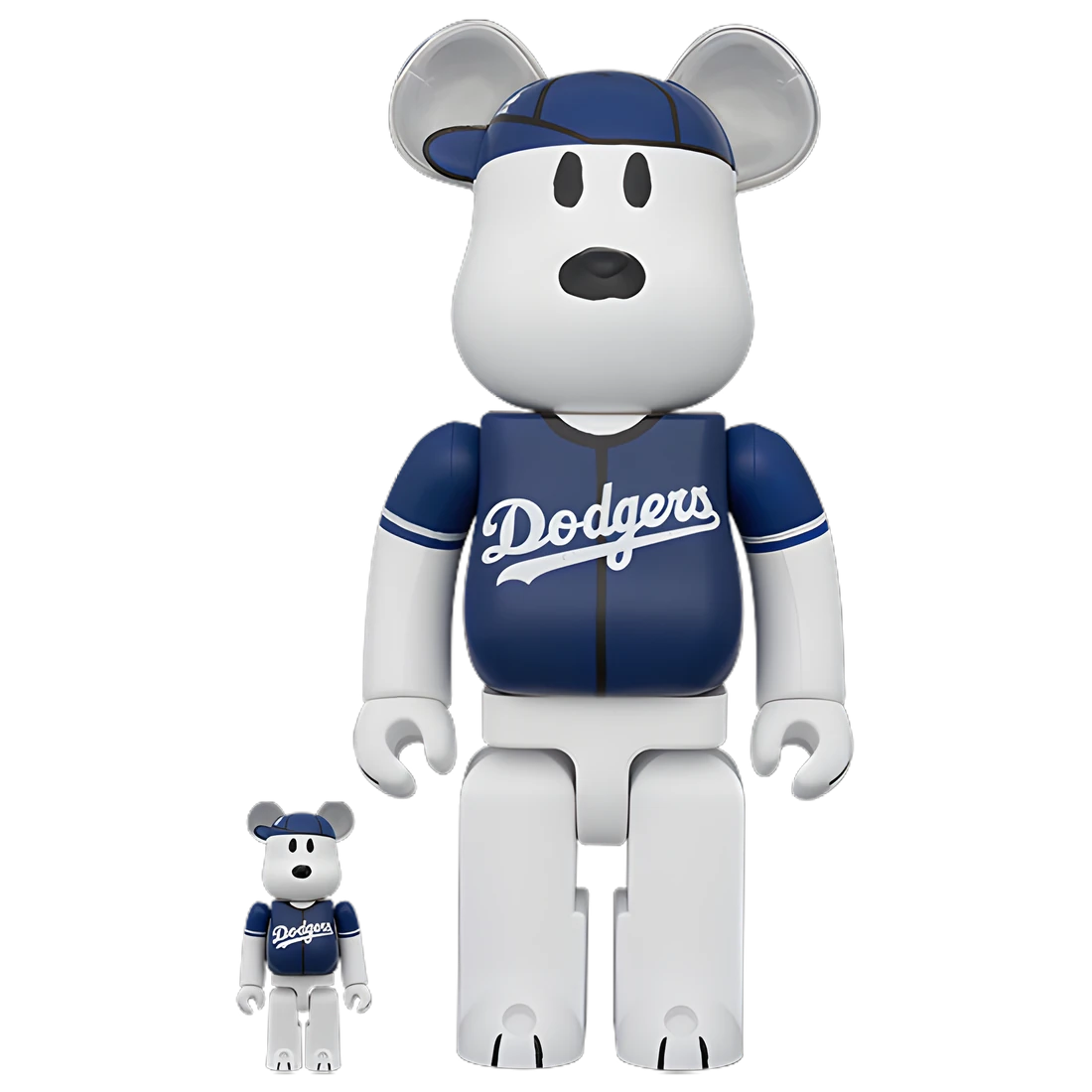 Bearbrick MLB × Peanuts "Snoopy" [Los Angeles Dodgers] 100%+400% Herstellerbild 1