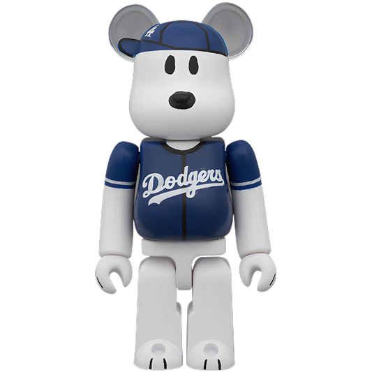 Bearbrick MLB × Peanuts "Snoopy" [Los Angeles Dodgers] 100%+400% Herstellerbild 2