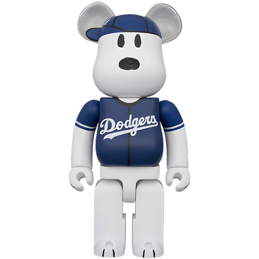 Bearbrick MLB × Peanuts "Snoopy" [Los Angeles Dodgers] 1000% Herstellerbild 1
