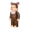 Bearbrick Monchhichi-chan 400% schräg