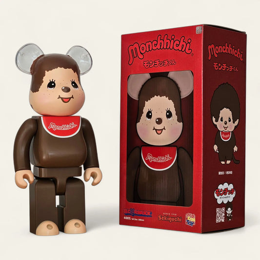 Bearbrick Monchhichi-kun 400% mit Verpackung