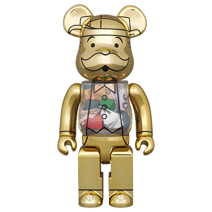 Bearbrick Mr. Monopoly 90th Anniversary Version 400% Herstellerbild 1