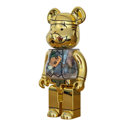 Bearbrick Mr. Monopoly 90th Anniversary Version 400% schräg