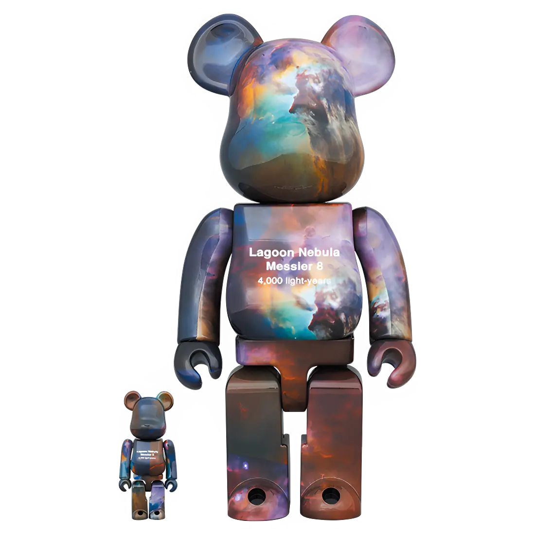Bearbrick NASA Hubble Space Telescope "Lagoon Nebula (Messier 8)" 100%+400% Herstellerbild 1