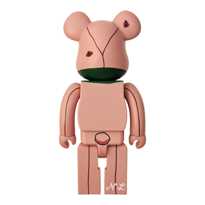 Bearbrick Nathalie Lété "Ours à la cravate" 400% Rückseite