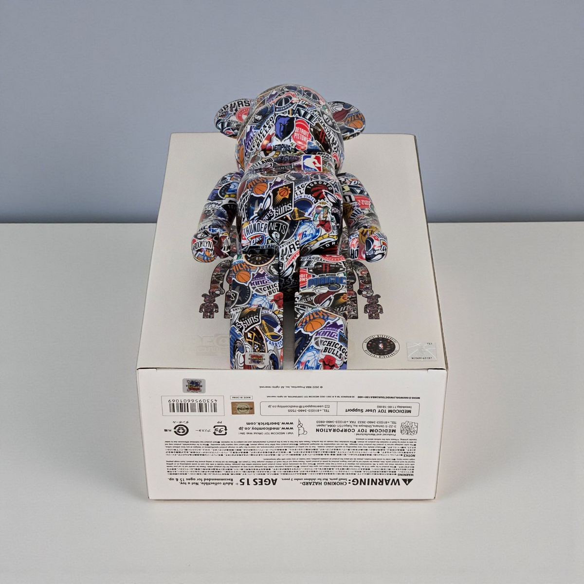 Bearbrick NBA 100%+400% Echtheitsmerkmale