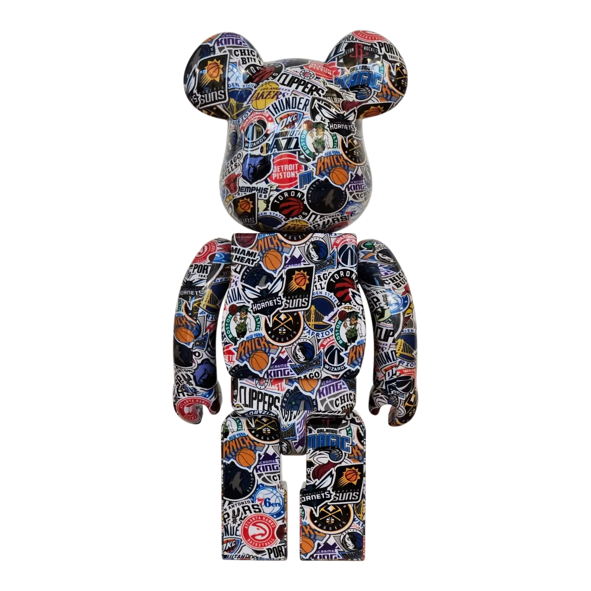Bearbrick NBA 100%+400% Rückseite