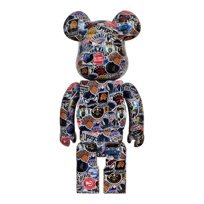 Bearbrick NBA 100%+400% Rückseite