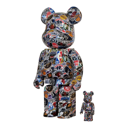 Bearbrick NBA 100%+400% schräg