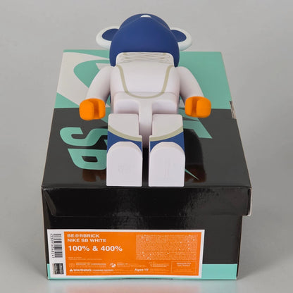 Bearbrick NIKE SB White 100%+400% Echtheitsmerkmale