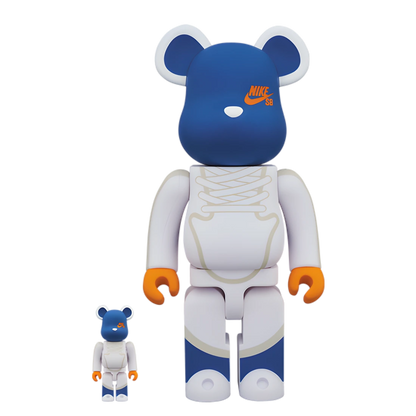 Bearbrick NIKE SB White 100%+400% Herstellerbild 1