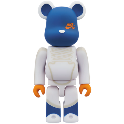 Bearbrick NIKE SB White 100%+400% Herstellerbild 2