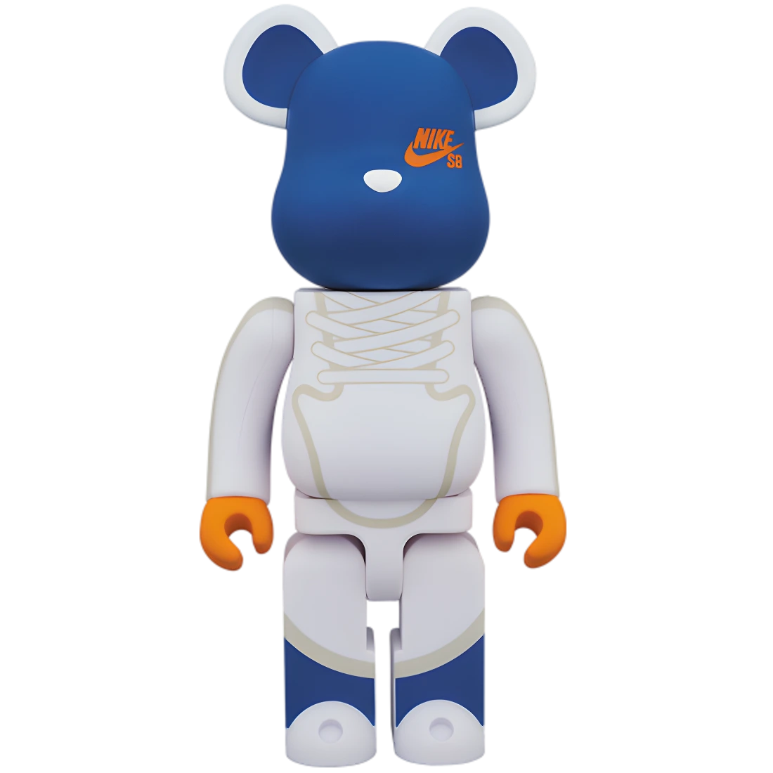 Bearbrick NIKE SB White 100%+400% Herstellerbild 4