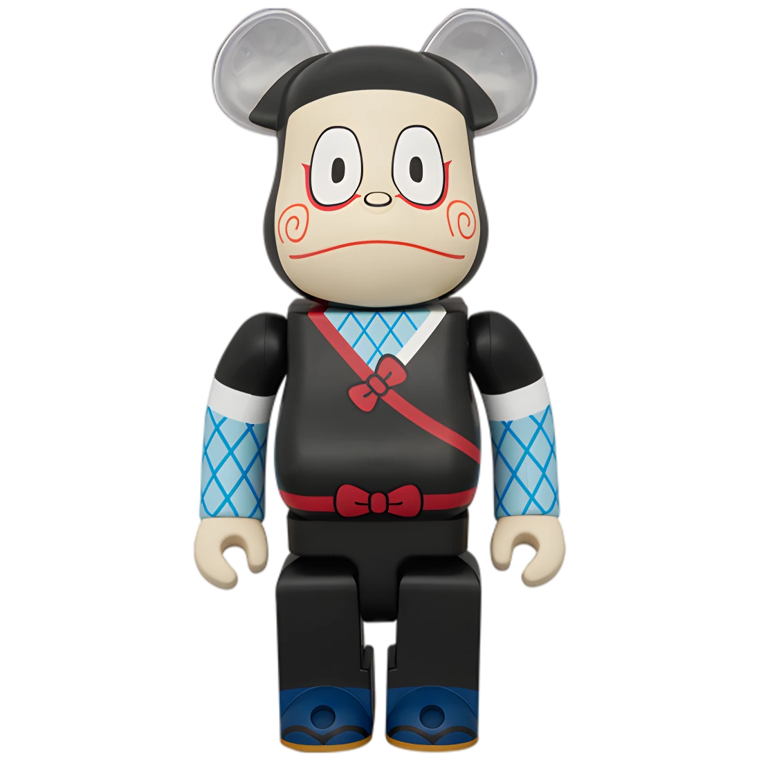 Bearbrick Ninja Hattori-kun Old Comic Version 100%+400% Herstellerbild 3
