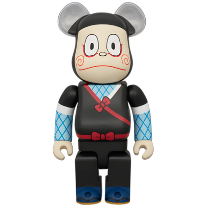 Bearbrick Ninja Hattori-kun Old Comic Version 100%+400% Herstellerbild 3