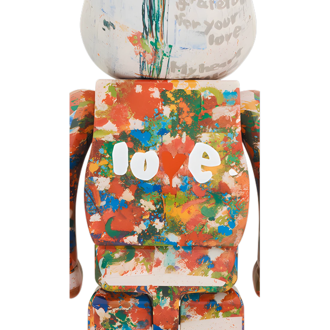Bearbrick Noritake Kinashi "Thank You" 1000% Herstellerbild 2