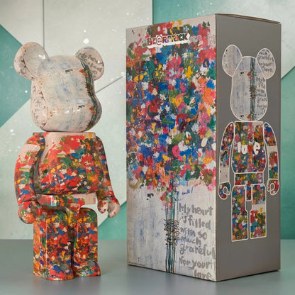 Bearbrick Noritake Kinashi "Thank You" 1000% mit Verpackung