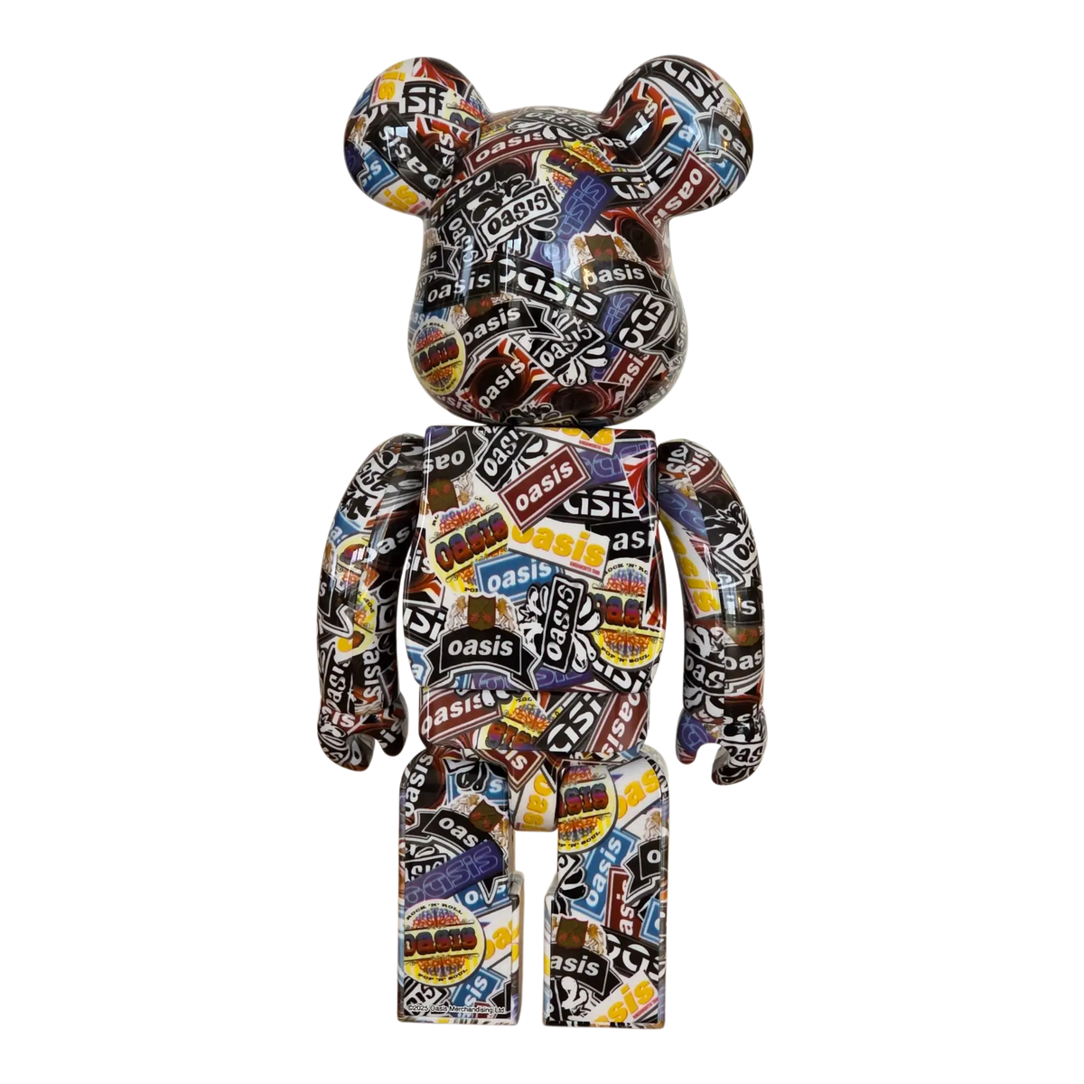 Bearbrick Oasis 2025 100%+400% Rückseite